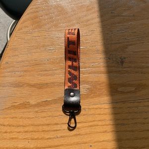 orange off-white lanyard (small version)